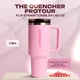 Термочашка Stanley The Quencher ProTour Flip Straw Tumbler 40 oz (1,182 л) Рожева - зображення 2