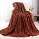 Плед шарпей королівський Home Textiles Brown 200*230 см покривало на ліжко диван коричневе - зображення 1