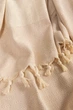 Большое полотенце пештемаль для бани сауны хамама Elmas Beige 100х180 см полотенца сауна хамам бежевое - изображение 5