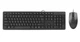 Комплект клавиатура и мышь A4tech USB Черный (KK-3330S) - изображение 3