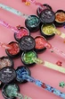 Гель с цветочками из фольги Foil flower gel (Салатовый FG09) Дизайнер 5 мл для декора ногтей - изображение 5