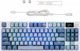 Ігрова Бездротова Механічна Клавіатура ATTACK SHARK K86 Lavander з TFT-дисплєм, RGB, 4000mAh, 2.4G/Bluetooth/Кабель, Українська розкладка - изображение 1