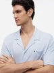 Пижама (рубашка + шорты) мужская хлопковая Tommy Hilfiger 41636786 M Голубая (1161085688) - изображение 4