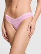 Трусики танга Victoria's Secret Pink 1160418673 (Розовый S) - изображение 1