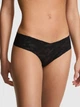 Бесшовные трусики тонг Victoria's Secret Pink 1159864863 (Черный M) - изображение 1