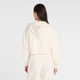 Женская бежевая толстовка New Balance Linear Full Zip 40 (L) (WJ53509PEF) - изображение 2