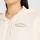Женская бежевая толстовка New Balance Linear Full Zip 40 (L) (WJ53509PEF) - изображение 4