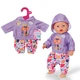 Ubranko dla lalki Baby Born Komplet z bluzą z kapturem 1310319 43 cm (4001167837306) - obraz 2