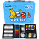 Набор для рисования Art Set 82 предмета в чемодане Blue синий - изображение 5