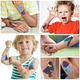Набір тимчасових тату "Холодне серце" frozen-tattoo-mini-set-1-10, 10 штук, розмір 12 х 7 см - зображення 6