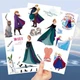 Набор временных татуировок "Холодное сердце" Fresh Tattoo frozen-tattoo-mini-set-1-10, 10 штук, размер 12 × 7 см - изображение 4