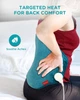 Электрическая грелка для спины и поясницы Comfytemp (K9014) - 9 режимов нагрева, таймер авто-выключения, Blue - изображение 4