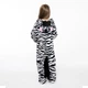 Пижама детская Кигуруми Для Детей И Подростков Зебра черно белая Kigurumi 110 (100-110) (369165) - изображение 3