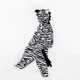 Пижама детская Кигуруми Для Детей И Подростков Зебра черно белая Kigurumi 110 (100-110) (369165) - изображение 6