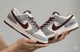 Кросівки Nk SB Dunk шкіра білий з сірим та бордовим 41 - изображение 8
