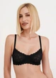 Бюстгальтер мереживний з кісточками Giulia Cloe 1614/31 70C Black - зображення 2