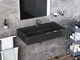 Умывальник подвесной Luxor Verdo 80 Black - изображение 3