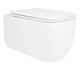 Унитаз подвесной Qtap Gemini Ultra Quiet, с сиденьем Slim Duroplast/Soft-close/Quick Release QT2533076EUQW - изображение 1