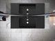 Раковина, умывальник врезной Luxor Forte Low 120 Black - изображение 4