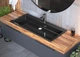 Умивальник накладний Luxor Revolt Low 100 Black - зображення 3