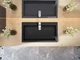 Умывальник накладной Luxor Revolt Low 80 Black - изображение 2