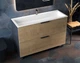Тумба лакированная, Luxor Sena 120 Дуб, с умывальником Imperio Low 120 - изображение 5