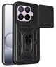 Чехол Camshield c кольцом-подставкой на Xiaomi 17T / black - изображение 1
