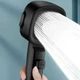 Лійка для душу високого тиску Shower Насадка для душу квадратна Black - зображення 7