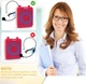 Портативный усилитель голоса Giecy G300 30 Вт с микрофоном, Bluetooth, красный - изображение 5