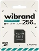 Карта пам'яті Wibrand 256GB microSD class 10 UHS-I U3 (WICDHU3/256GB-A) - зображення 2