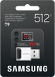 Karta pamięci Samsung T9 microSDXC 512GB UHS-I U3 V30 A2 + czytnik (MB-MH512TB/WW) - obraz 2