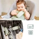 Zestaw do pierwszych posiłków Babymoov Baby First Meal Set 1320995 Zielony (3661276192508) - obraz 3