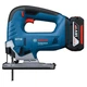 Аккумуляторный лобзик Bosch GST 185-LI Professional с 2 акб 4 Ah и с/п, в кейсе - изображение 5