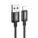 Кабель Hoco X89 USB-A to Lightning 2.4A 2m Black (6942007646451) - изображение 1