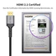 Кабель Tech-Protect UltraBoost HDMI 2.1 4K 120Hz / 8K 60Hz 300cm Black (5906302323692) - изображение 9