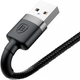 Кабель Baseus Cafule Cable USB for Lightning Gray/Black 2м (CALKLF-CG1) [73378] - изображение 3