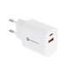 Ładowarka Forcell F-Energy USB C + USB A QC4.0 PD 3A 30W White (5903396198052) - obraz 6