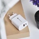 Зарядное устройство Forcell F-Energy USB C + USB A QC4.0 PD 3A 30W White (5903396198052) - изображение 8