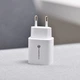 Зарядное устройство Forcell F-Energy USB C + USB A QC4.0 PD 3A 30W White (5903396198052) - изображение 11