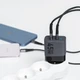 Сетевое зарядное устройство Forcell F-Energy GaN USB C + USB A QC4.0 PD 4A 45W Grey (5904596231440) - изображение 4