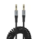 Кабель AUX Hoco UPA33 Jack 3.5 mm 1.5 м Black (6942007663793) - изображение 1