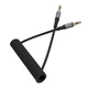 Кабель AUX Hoco UPA33 Jack 3.5 mm 1.5 м Black (6942007663793) - изображение 2