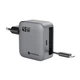 Зарядное устройство Forcell F-Energy GaN USB C + кабель USB C PD QC4.0 3A 45W Grey (5903396390821) - изображение 2