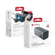 Зарядное устройство Forcell F-Energy GaN III 2 x USB C + 2 x USB A QC4.0 PD 5A 100W Grey (5903396299094) - изображение 1