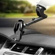 Автотримач Forcell F-Grip HS1 Qi 15W Black (5903396092176) - зображення 9