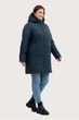 Зимняя женская куртка большого размера UF-fashion LAR 12-1 58 малахит - изображение 3