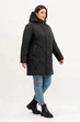 Куртка зимняя женская большого размера UF-fashion LAR 12-1 58 черный - изображение 2
