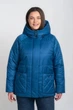 Женская демисезонная куртка большого размера UF-Fashion LAR -203 62 голубой - изображение 2