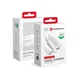 Сетевое зарядное устройство Forcell F-Energy USB A QC3.0 2.4A 18W + кабель USB A to USB C White (5901737373304) - изображение 1