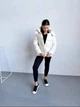 Зимний пуховик женский UF-fashion Tessa-ek 46-48 молочный - изображение 2